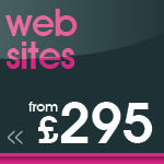 web sites from &pound;295